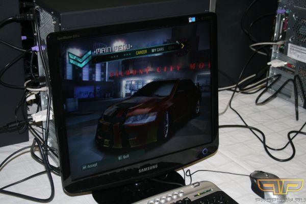 Свободный компьютер NFS'ера, за которым можно было немного поразвлечься